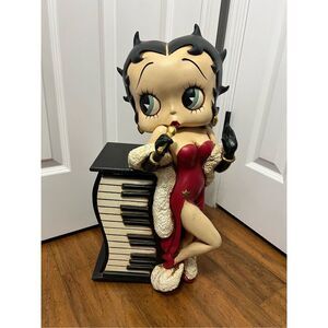 BETTY BOOP "RED HOT" FIGURINE CD HOLDER UNIVERS 2000 KFS/TM HEARST RARE